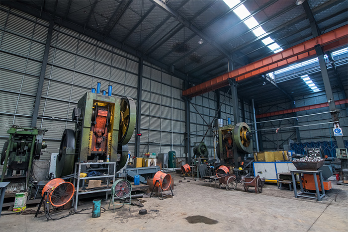 白城网架配件-锥头加工车间